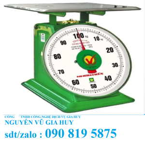 Hiệu Chuẩn Cân Đồng Hồ Lò Xo Chuẩn ĐLVN 30:2019 | Tem GCĐ Đầy Đủ